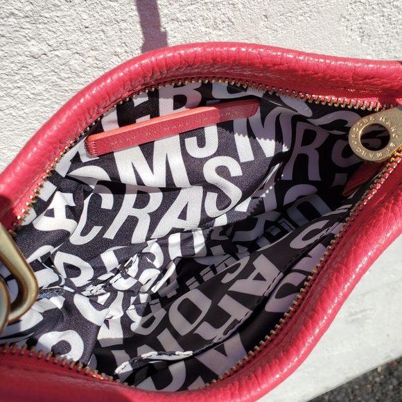 SOLD‼️Marc Jacobs Percy Q Pink Leather Crossbody - Picture 5 of 8